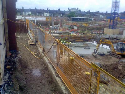 Foundations/Basement of New Leisure Centre along Natal Road
