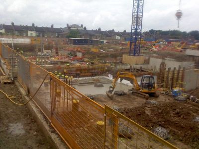 Foundations/Basement of New Leisure Centre along Natal Road

