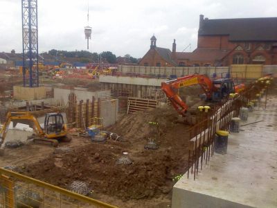 Foundations/Basement of New Leisure Centre along Natal Road
