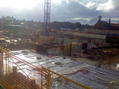 More Progress on Leisure Centre Site One Day Later (22/06/2012)
