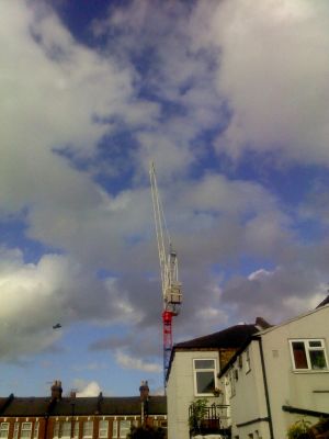 Crane from Ferrers Road
