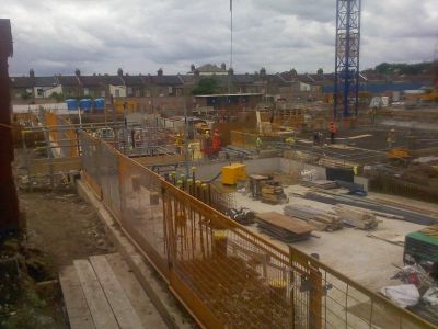 Foundations/Basement of New Leisure Centre along Natal Road
