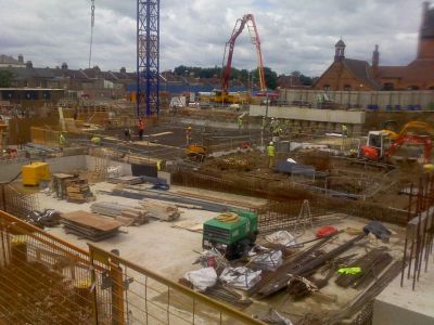 Foundations/Basement of New Leisure Centre along Natal Road
