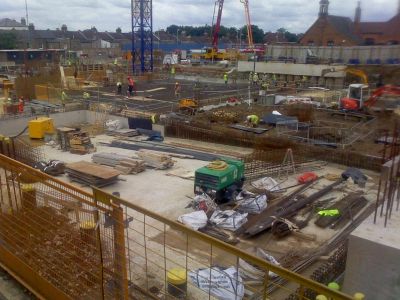 Foundations/Basement of New Leisure Centre along Natal Road
