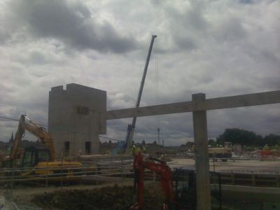 Construction of Bus Interchange
