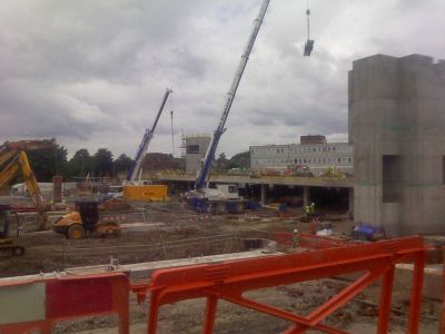 Construction of Bus Interchange
