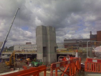 Construction of Bus Interchange
