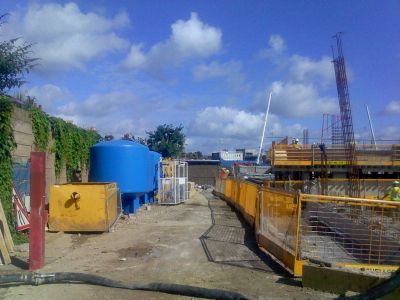 Across Back of Site from Natal Road
