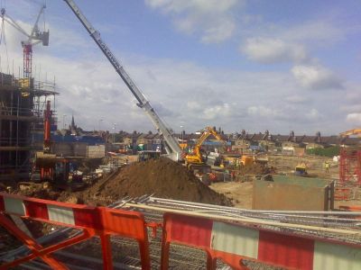 Across Site from High Road next to Tesco Frame
