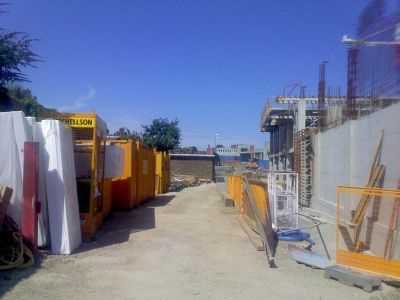 Across Back of Site from Natal Road
