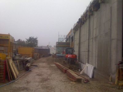 Across Back of Site from Natal Road
