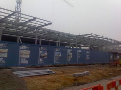 Construction of Tesco Frame
