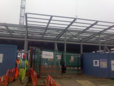 Construction of Tesco Frame
