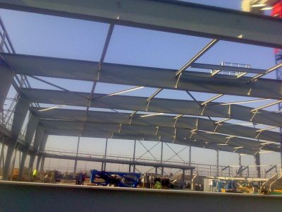 Leisure Centre Roof Structure
