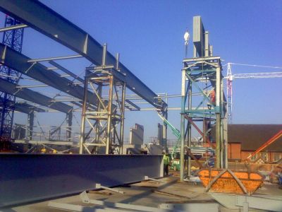 Leisure Centre Roof Structure

