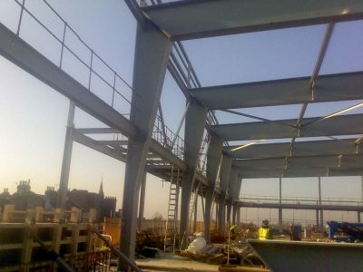 Leisure Centre Roof Structure
