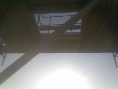 Skylight above Ice Level Corridor
