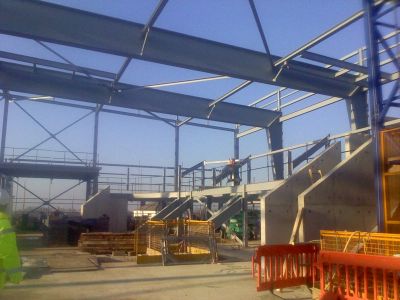 Stairways up to Seating from Ice Level
