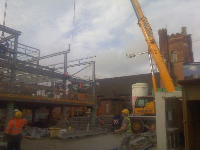 From High Road in front of Leisure Centre Site towards Church
