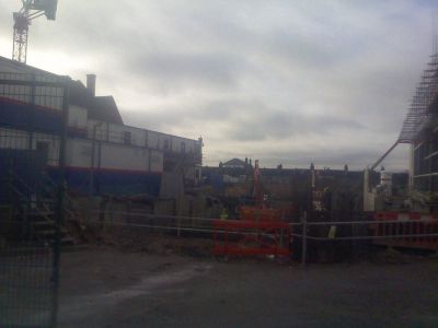 Digging for Car Park Entrance
