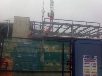 Front of Leisure Centre from High Road
