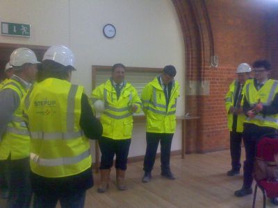 Welcome in Church Hall
