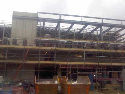 Front of Leisure Centre from High Road
