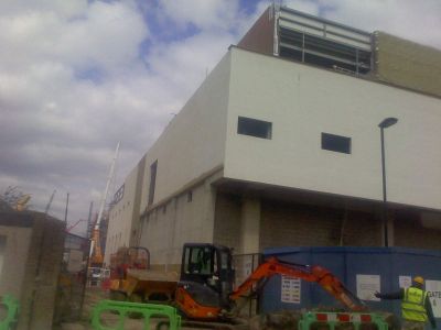 Back of Leisure Centre from Natal Road
