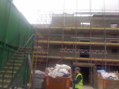 Front of Leisure Centre from High Road
