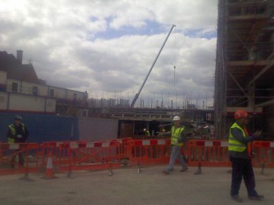 Development between Tesco Building and Church
