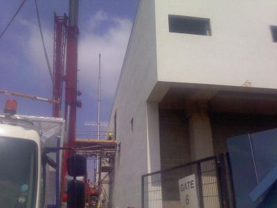 Unloading of Air Conditioner Units
