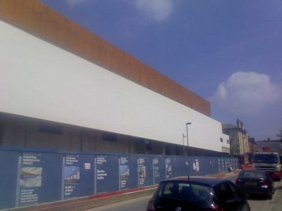 Side of Leisure Centre from Natal Road
