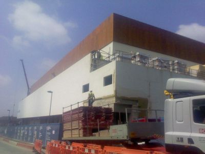 Front Corner of Leisure Centre from Natal Road
