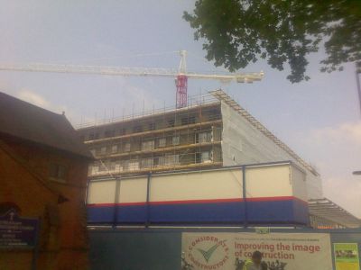 South Side of Tesco Building
