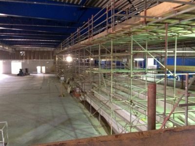 Ice Slab and Seating
