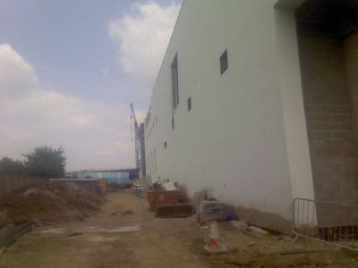 Back of Leisure Centre from Natal Road
