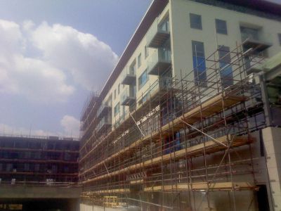 South Side of Tesco/Residential Building
