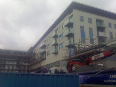 South Side of Tesco/Residential Building
