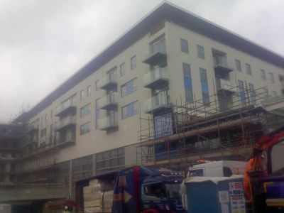 South Side of Tesco/Residential Building
