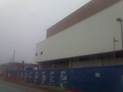 Side of Leisure Centre from Natal Road
