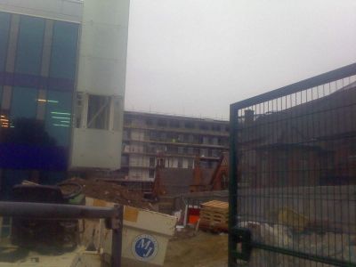 Flats Behind Church
