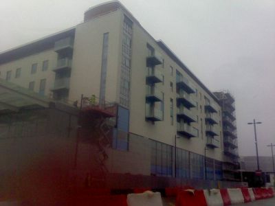 South Side of Tesco/Residential Building
