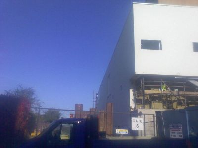 Across Back of Site from Natal Road
