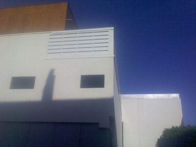 Front Corner of Leisure Centre from Natal Road Finally Looks Finished!
