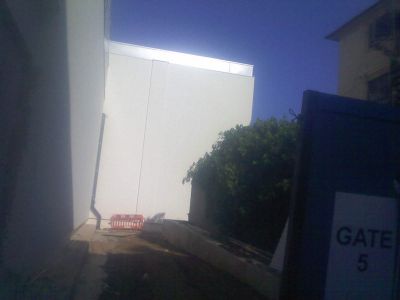 Across to Front Block of Leisure Centre from Natal Road

