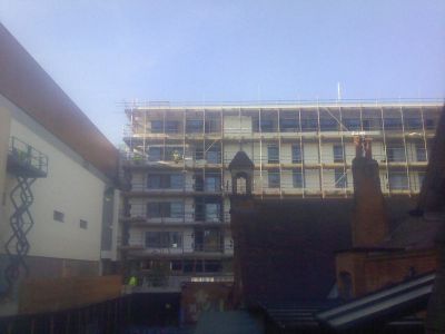 Flats Behind Church

