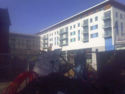 South Side of Tesco/Residential Building
