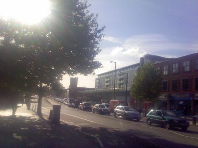 Long View from Across the High Road
