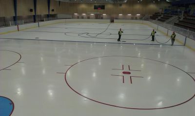 Hockey Markings Done 05/11/13 (photo courtesy of Andrew Boyle)
