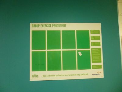 Class Schedule Display Board
